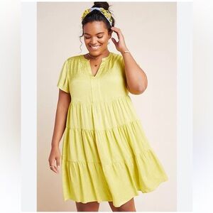 Anthropologie Maeve Tiered Dress